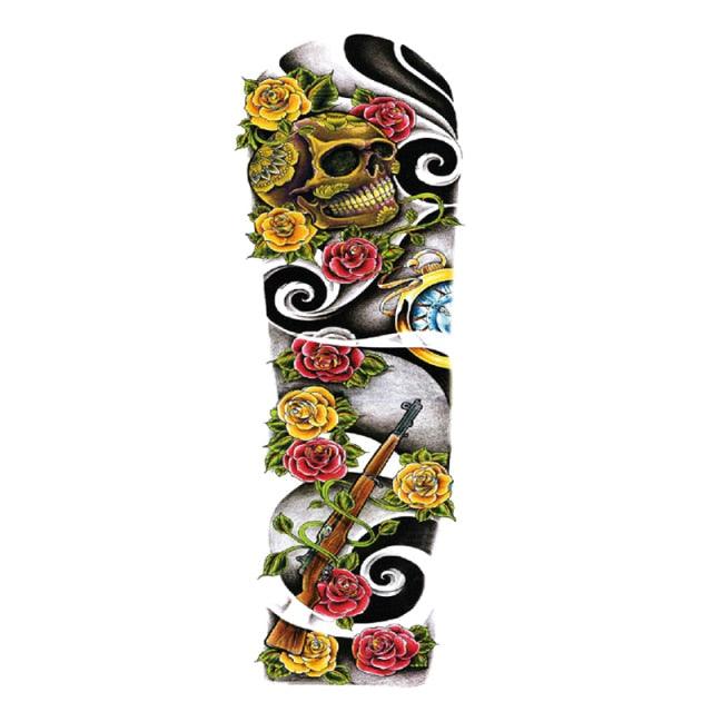 Large Colorful Tattoos For Men Waterproof Dragon Sticker Temporary Luxury Big 3D Tattoo Modern Design