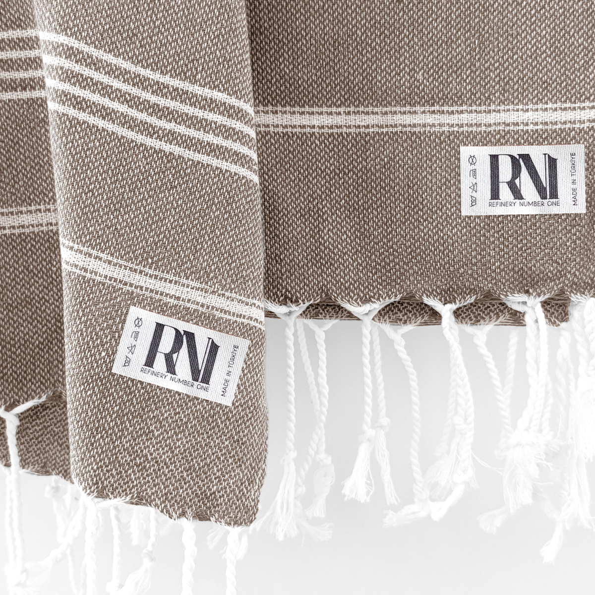 Istanbul Classic Turkish Hand Towel Set for Kitchen, Bath, Beach, Gym, Yoga and Travel