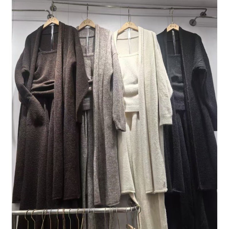 Lazy Style Three-Piece Knit Set(MS165)