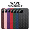 Leather Breathable Mesh Phone Case Suitable For iPhone 14 13 11 Pro Max 12 Mini Xs 6S 7 8 Plus X XR Silicone Soft Thin Protective Exquisite Textures Case For Iphone Comfortable Grip Elegant Case For Smartphone