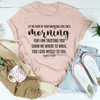 Let Me Hear Of Your Unfailing Love Tee