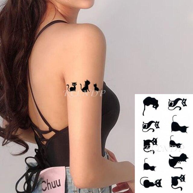 Lion King Temporary Tattoo Waterproof Black And Colorful Small Big Luxury Tattoo For Mens Womens
