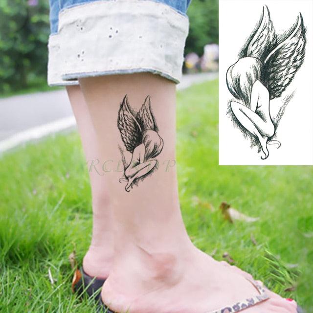 Lion King Temporary Tattoo Waterproof Black And Colorful Small Big Luxury Tattoo For Mens Womens