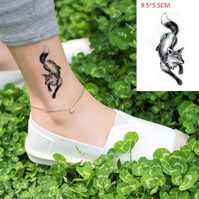 Lion King Temporary Tattoo Waterproof Black And Colorful Small Big Luxury Tattoo For Mens Womens