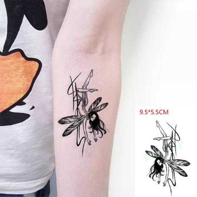 Lion King Temporary Tattoo Waterproof Black And Colorful Small Big Luxury Tattoo For Mens Womens