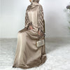 Loose Swing Adjustable Lantern Sleeve Abaya Dress (MA167)