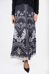 Lottie Skirt (Beige/Black)