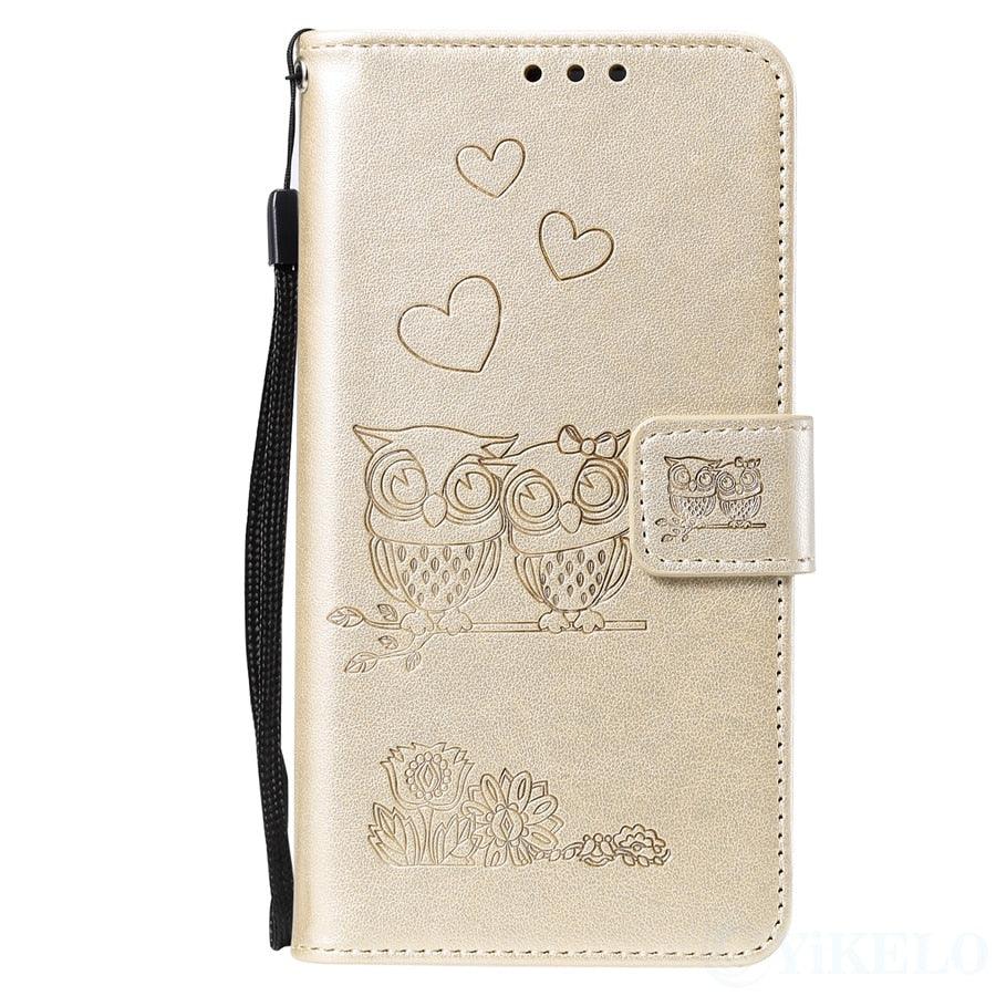 Love Couple Leather Case For iPhone 12 11 Pro  mini Phone Flip Wallet Soft Cover Shockproof Floral Cute Modern Leather Wallet Phone Case For iPhone