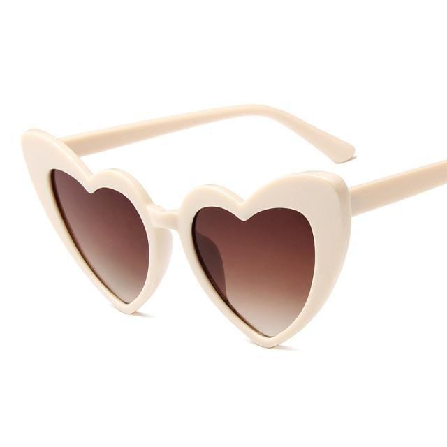 Love Heart Sunglasses For Women  Eyewear For Women/Men Metal Eyeglasses Shades For Women
