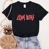 Love Bites Def Retro 80s Rock Music Vintage Style Nostalgia Throwback Pop Culture Graphic Tee