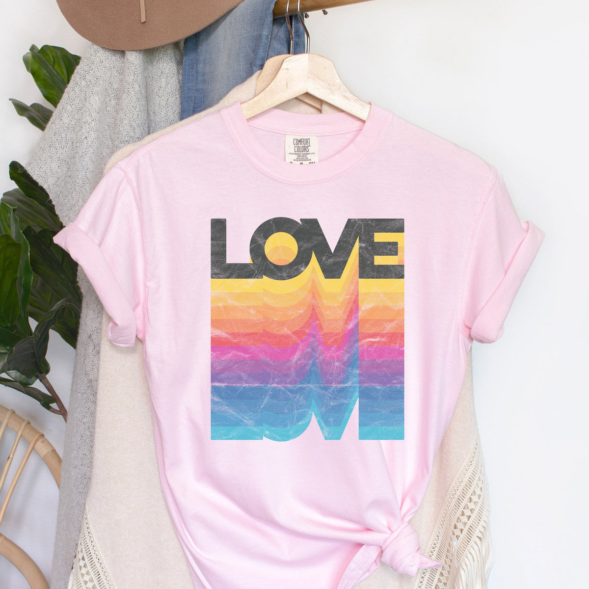 Love Colors Comfort Colors Tee