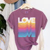 Love Colors Comfort Colors Tee