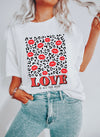 Love Is All You Need Lips Bold Typography Edition Limited Collection Comfort Colors Tee