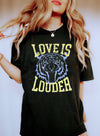 Love Is Louder Tiger Comfort Colors Tee