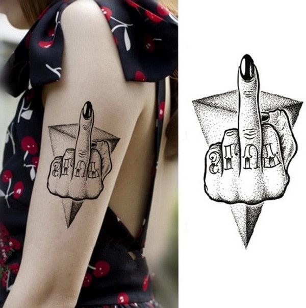 Luxury Colorful And Black Womens Tattoo Temporary Flower Waterproof Elegant Modern Tattoo For Shoulder