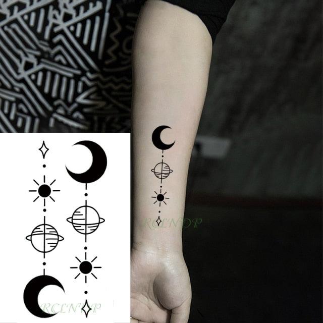 Luxury Different Waterproof Temporary Tattoo Sticker Snake Flower Fake Tattoo Body Art Adult Fashion Stickers For Womens Mens