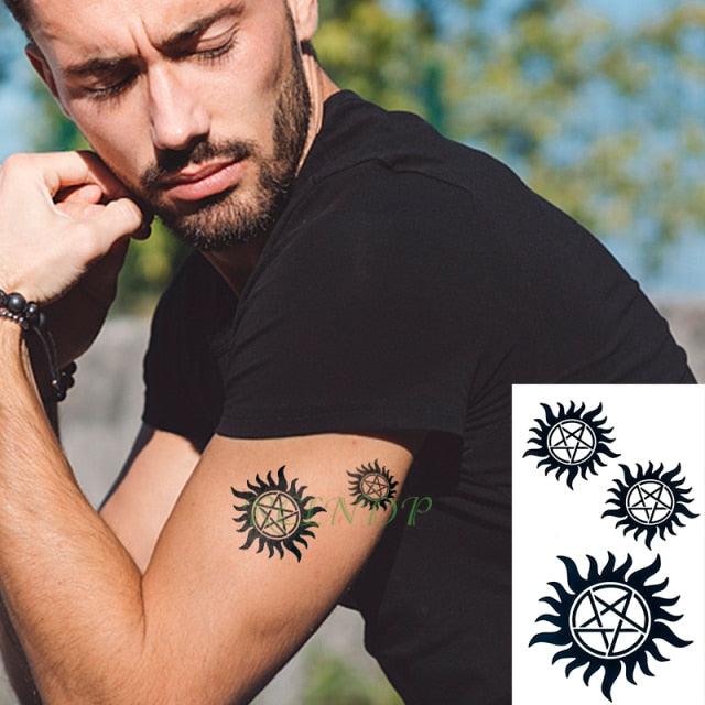 Luxury Different Waterproof Temporary Tattoo Sticker Snake Flower Fake Tattoo Body Art Adult Fashion Stickers For Womens Mens