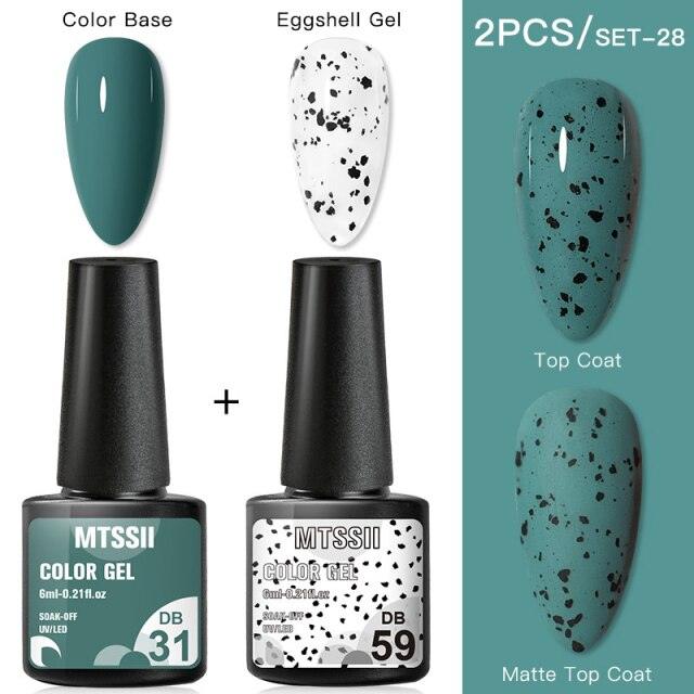 Luxury Gel Nail Polish Permanent Glossy Matte Egg Effect Elegant Stylish Eggshell Design For Women And Lady Nail Gel