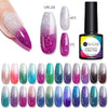 Luxury Modern Elegant Colorful Diamond Gel Nail Polish UV Temperature Color Changing Elegant Fashion Rainbow Colors For Womens