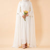 Luxury Satin Royal Cape Abaya(MA326)