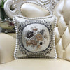 Luxury Sofa Pillow Case Living Room Pillows Bedside Backrest European Classical Aristocratic Style Throw Breathable Pillow Cases Lightweight Large Pillow Cover