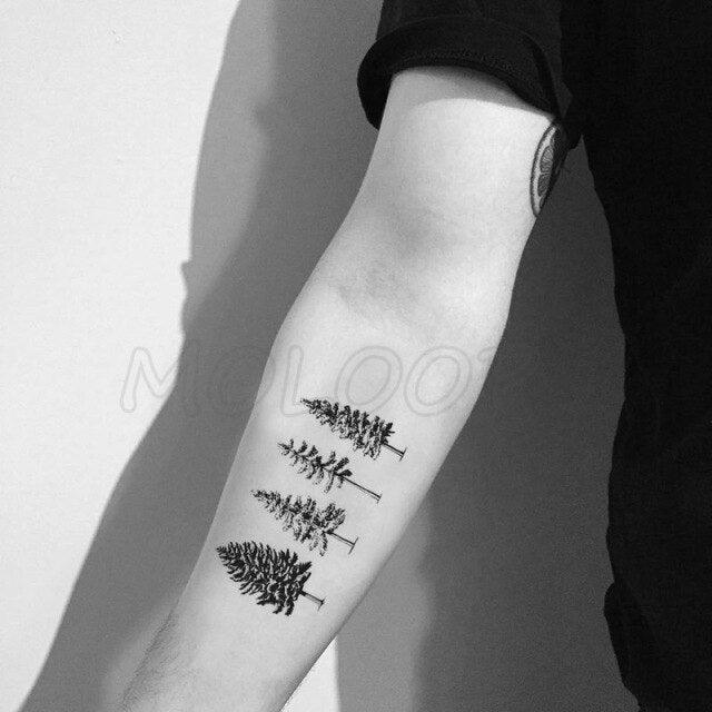 Luxury Womens Different Temporary Waterproof Tattoo Sticker Feather Dandelion Tattoos For Makeup Party