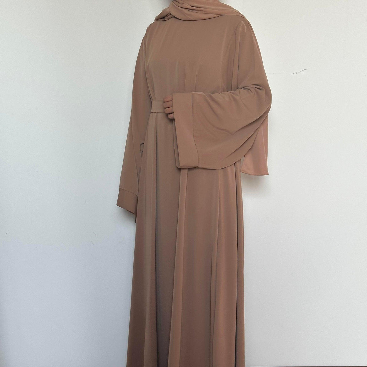 Soft Nidha Plain Abaya (MA005)