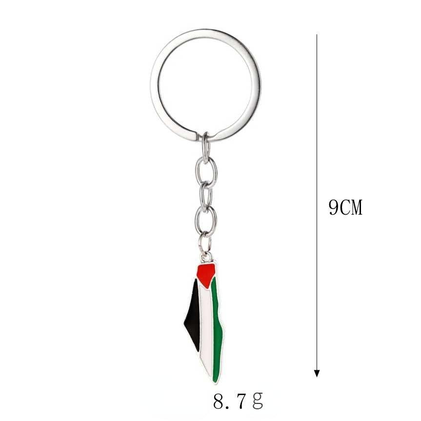 MAC106 Free Pakistan Keffiyeh Key Metal Pendant