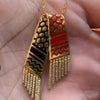 MAC107 Stainless Steel Palestine Keffiyeh Vintage Necklace