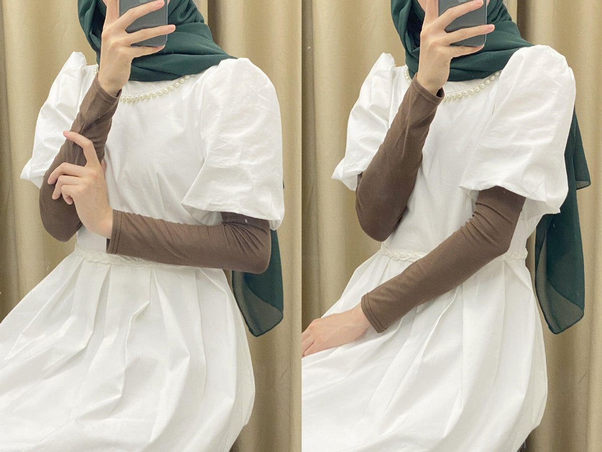Solid Color Cotton Stretch Ice Sleeves(MAC120)