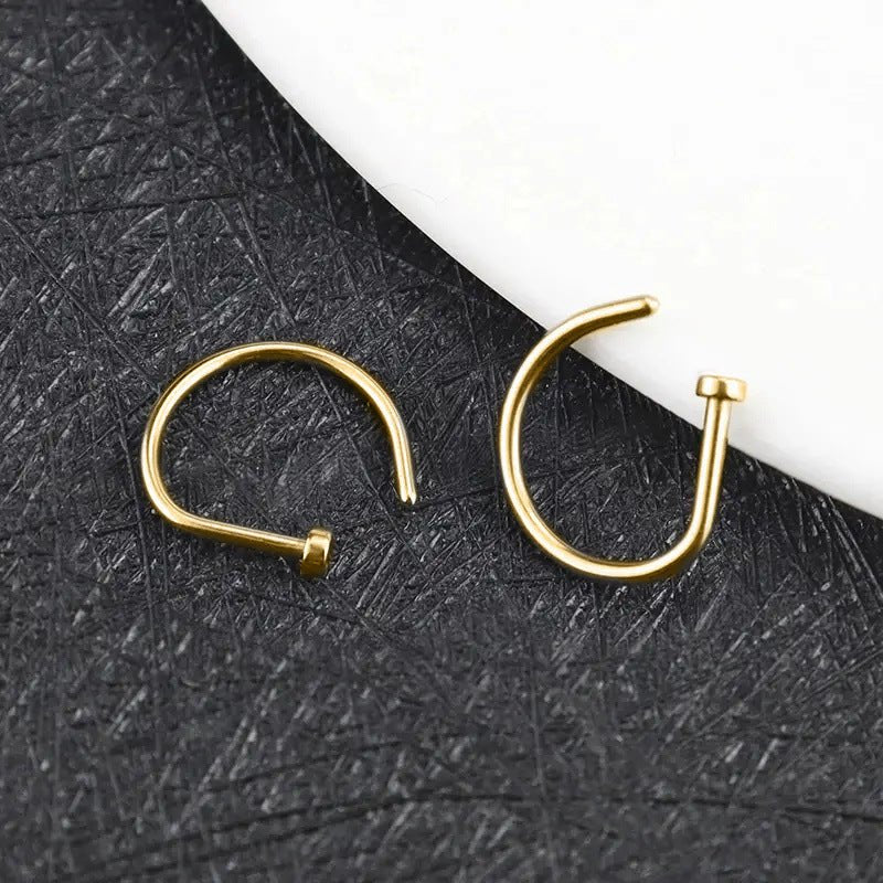 MAC167 D-Type Nose Ring