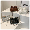 Versatile Chain Shoulder Crossbody Pleated Cloud Bag(MAC201)