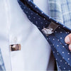 Magnetic Invisible Tie Clip Automatically Fixed Stainless Steel Metal Shirt Tie Clips Magnetic Fixed Tie Stay Clips Stainless Steel Metal Shirt Tie Clips Gifts For Father’s Day Valentine's Creative Jewelry For Men Accessories Gifts