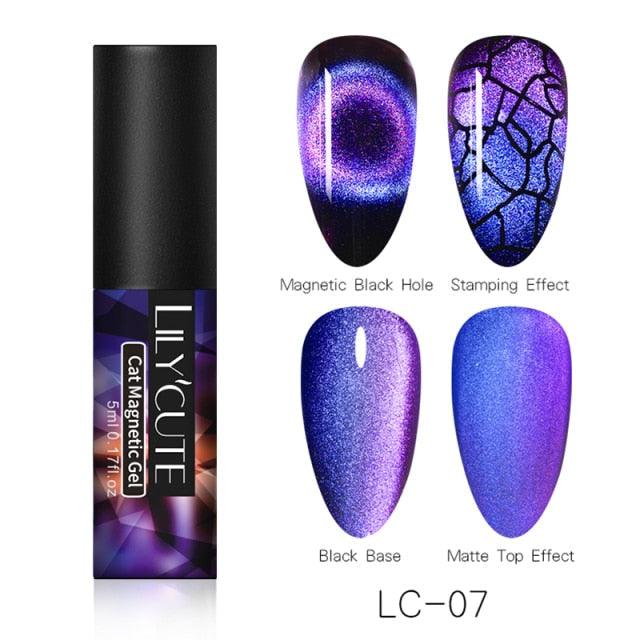 Magnetic Nail Gel Polish UV LED Popular Colorful New Fashion Charming Effect Luxury Drawing Design For Women and Girls