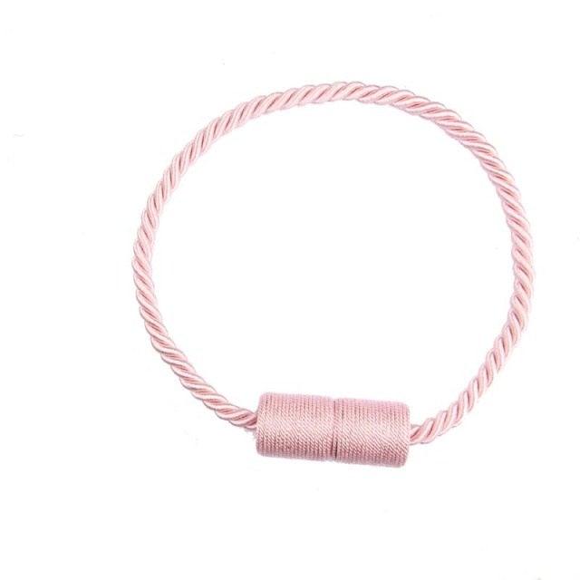 Magnets Curtains Clamps Curtain Holder Tieback Magnetic Clips Hanging Balls Tie Back Home Decoration Accessories Tie Backs Decorative Handmade Rope Holdback Strong Magnetic Holder For Small Thin Sheer Window Treatment 50CM