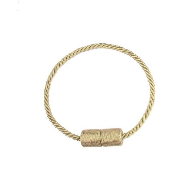 Magnets Curtains Clamps Curtain Holder Tieback Magnetic Clips Hanging Balls Tie Back Home Decoration Accessories Tie Backs Decorative Handmade Rope Holdback Strong Magnetic Holder For Small Thin Sheer Window Treatment 50CM