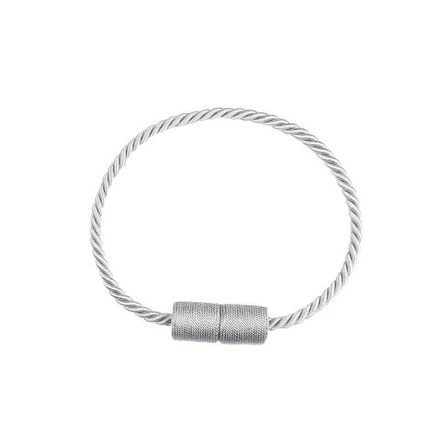 Magnets Curtains Clamps Curtain Holder Tieback Magnetic Clips Hanging Balls Tie Back Home Decoration Accessories Tie Backs Decorative Handmade Rope Holdback Strong Magnetic Holder For Small Thin Sheer Window Treatment 50CM