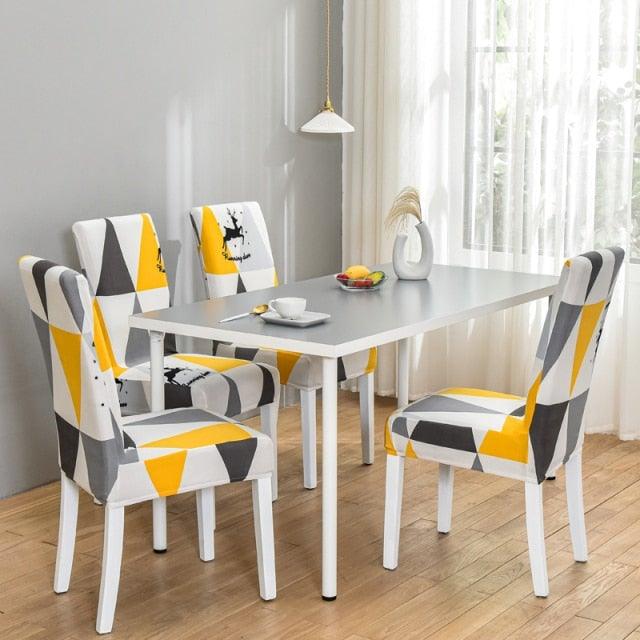 Marble Printed Stretch Chair Cover For Dining Room Office Banquet Chair Protector Elastic Material Armchair Cover  Chair Cover Chair Slipcover Marble Background Texture Parson Chair