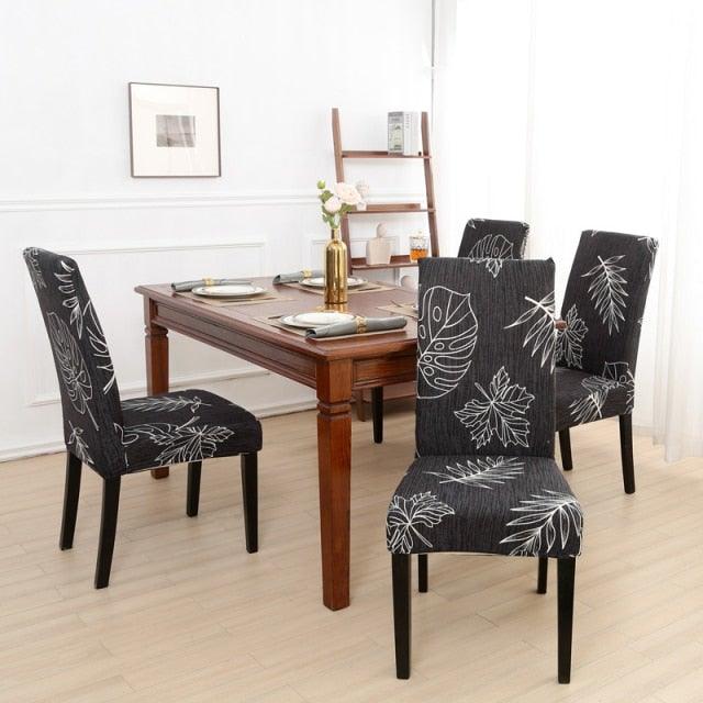 Marble Printed Stretch Chair Cover For Dining Room Office Banquet Chair Protector Elastic Material Armchair Cover  Chair Cover Chair Slipcover Marble Background Texture Parson Chair