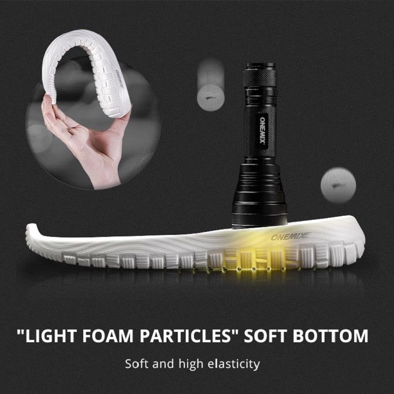 Men Blue Running Shoes Lightweight Breathable Mesh Soft Women Outdoor Sneakers Slip On Outdoor Jogging Walking Tennis Sport Shoes Fashion Sneakers For Workout