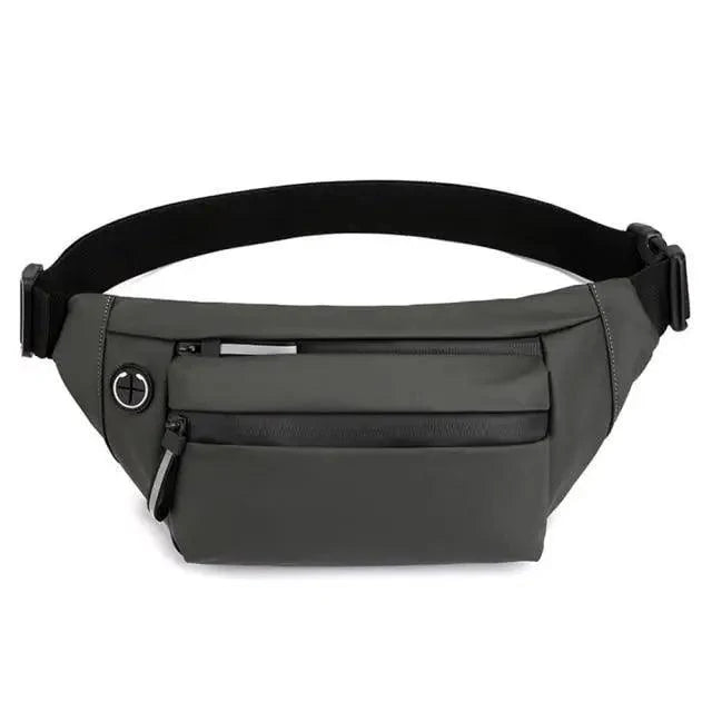 Men Blue Waterproof Belt Bag Fashion Chest Pack New Design High Quality Outdoor Sports Fanny Pack Men's Travel Shoulder Bags
