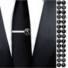 Men's Fashion 26 Alphabet Letters Tie Clips Personality Name Letters Jewelry Letter Tie Clip Men's Fashion Tie Pin Buckle Clip Tie Decoration Suit Accessories  Men Necktie Clip Pin Suit Accessories Gift
