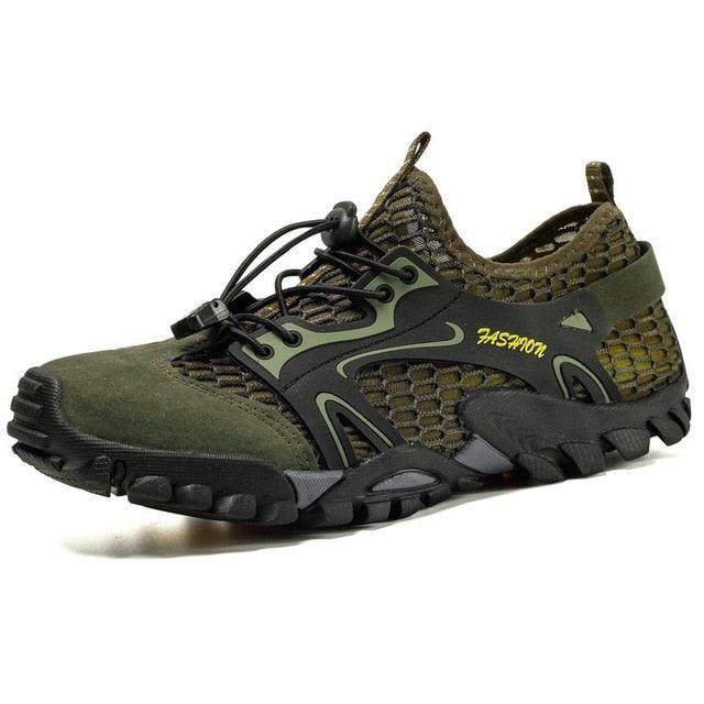 Men's Non-Slip Hiking Climbing Water Sports Shoes Beach Barefoot Surfing Shoes Outdoor River Upstream Quick Dry Barefoot Beach Sneakers Swim Boating Fishing Yoga Gym