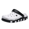 Men Sandals Autumn Hole Shoes Rubber Clogs Women Unisex Garden Shoes White Beach Flat Sandals Slippers Womens Mens Non Slip Clogs For Indoor And Outdoor Garden Clogs Shoes