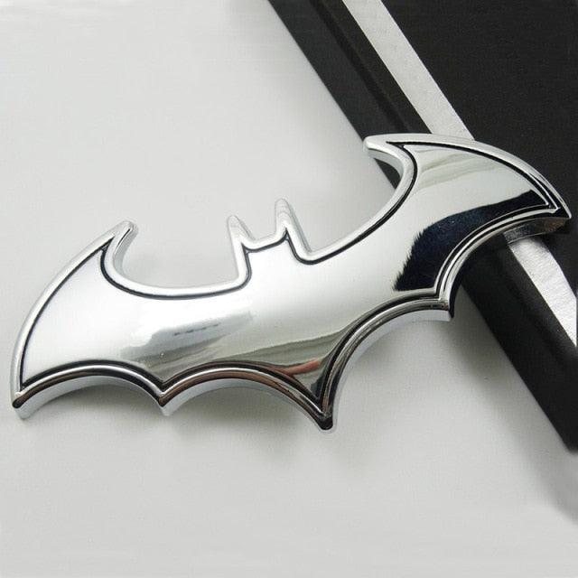 Metal 3D Bat Stickers Fan Emblems Batman 3D Car Badge Auto Car Logo Cartoon Bat Sticker Metal Badge Emblem Tail Decal Motorcycle Car Accessories  Metal Bat Car Emblem Logo Stickers Decal Decorations Bat Action Figures Auto Accessories
