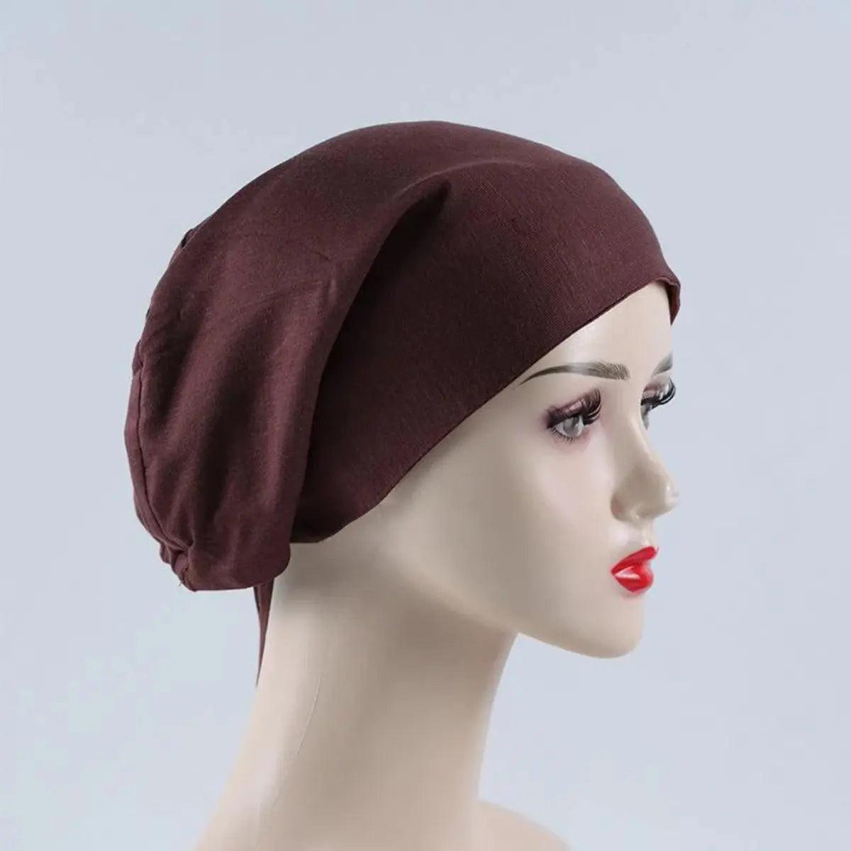 Double Layered Satin-lined Undercap (MH010)