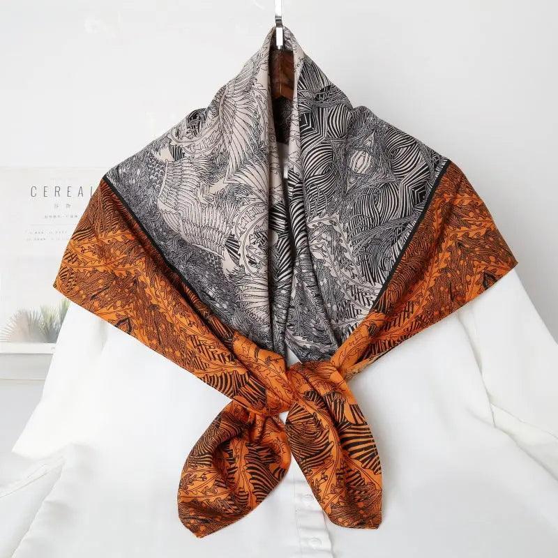Scarf Fashion Print Hijab (MH026)