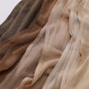 MH054 Rayon Solid Color Wide Brim Hijab