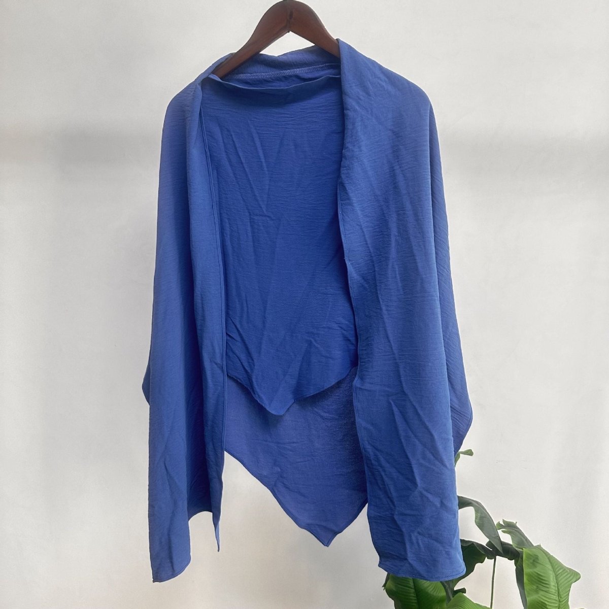 Fashion Single Layer Hijab Shawl With Scarf (MH082)