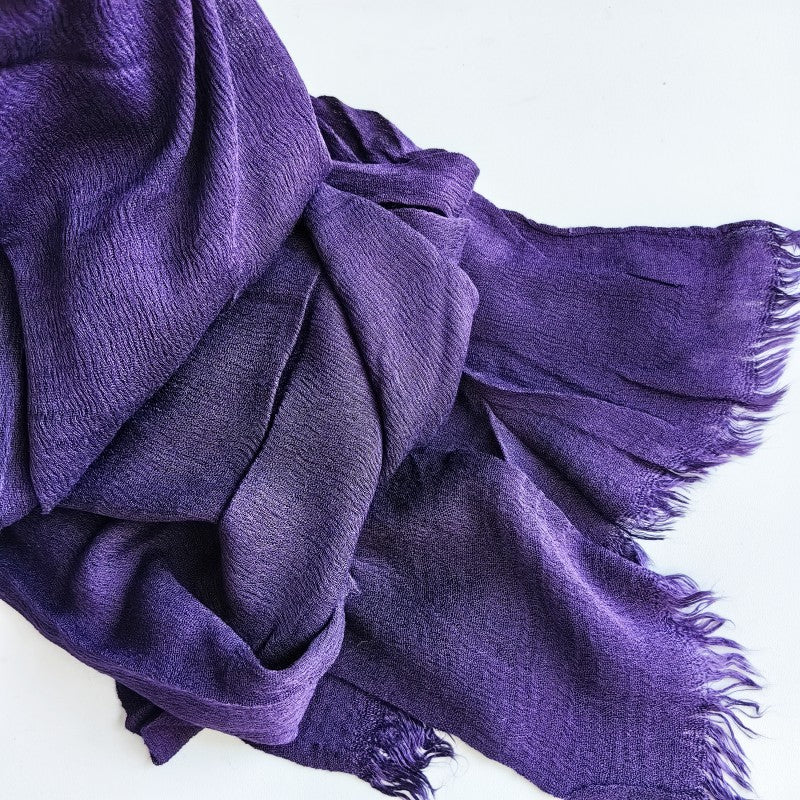 Cotton Tassel Hijab | Crepe Tassel Hijab (MH086)